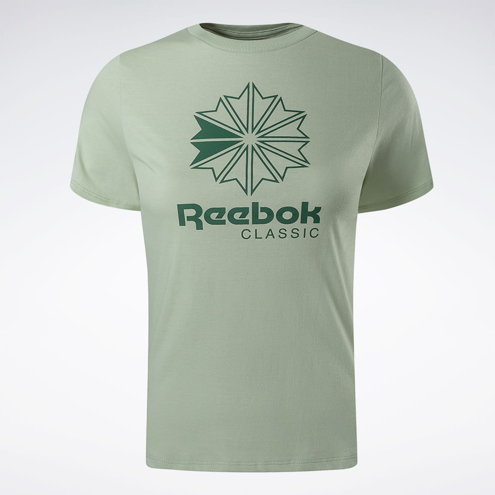 Camiseta Reebok Star Crest Logo Feminina