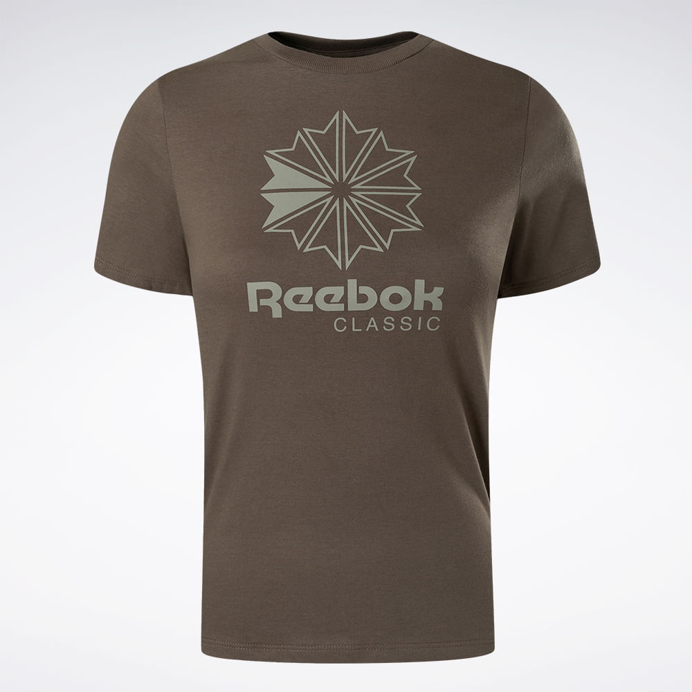 Camiseta Reebok Star Crest Logo Feminina