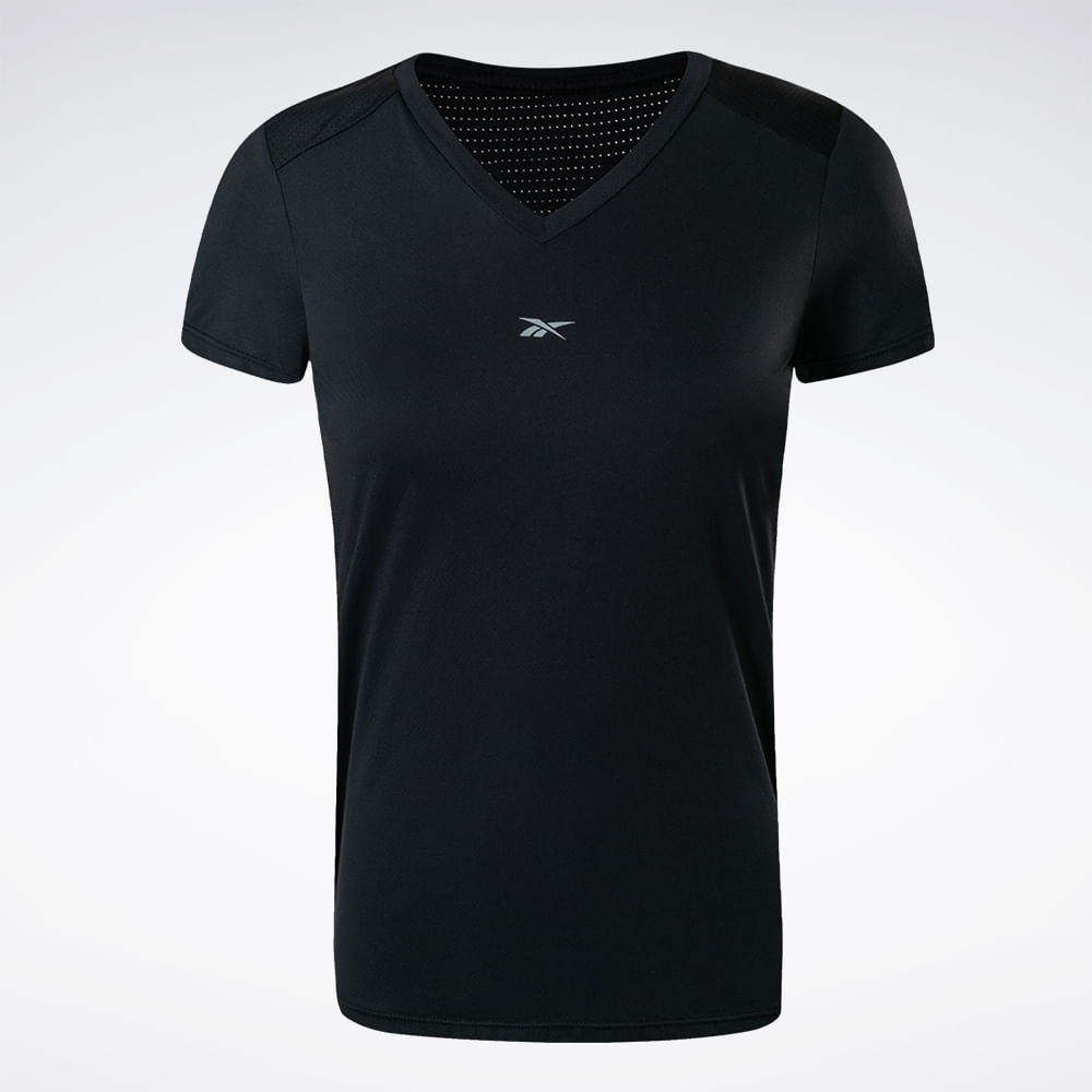 Camiseta Reebok Manga Curta Athletic Feminina
