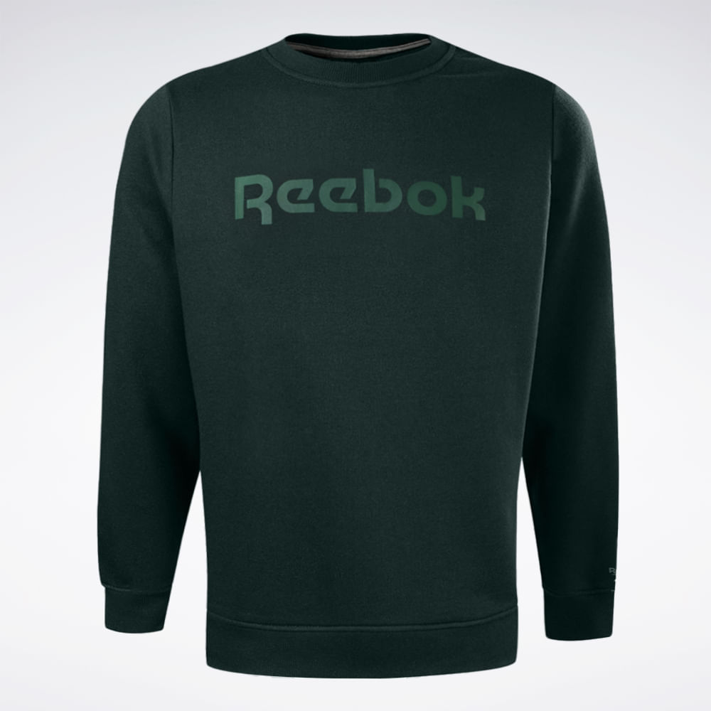Blusa Reebok Big Logo Linear Crew Masculino
