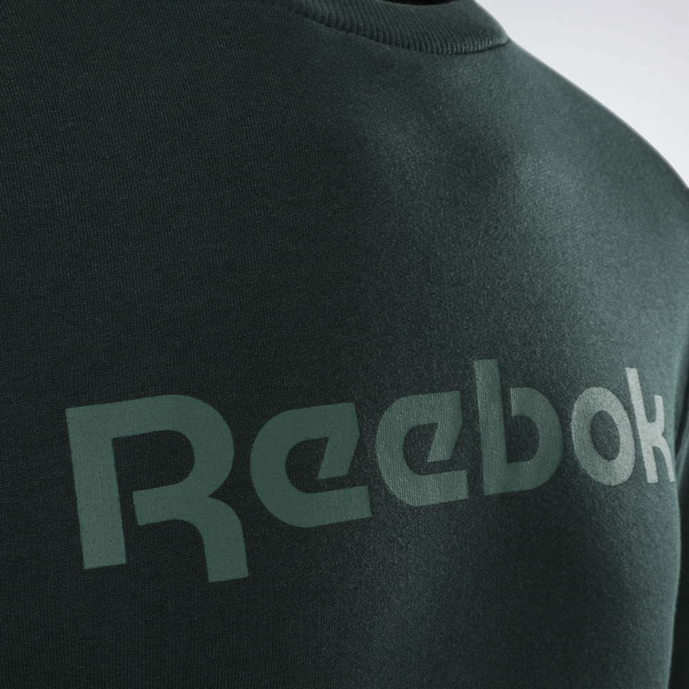 Blusa Reebok Big Logo Linear Crew Masculino
