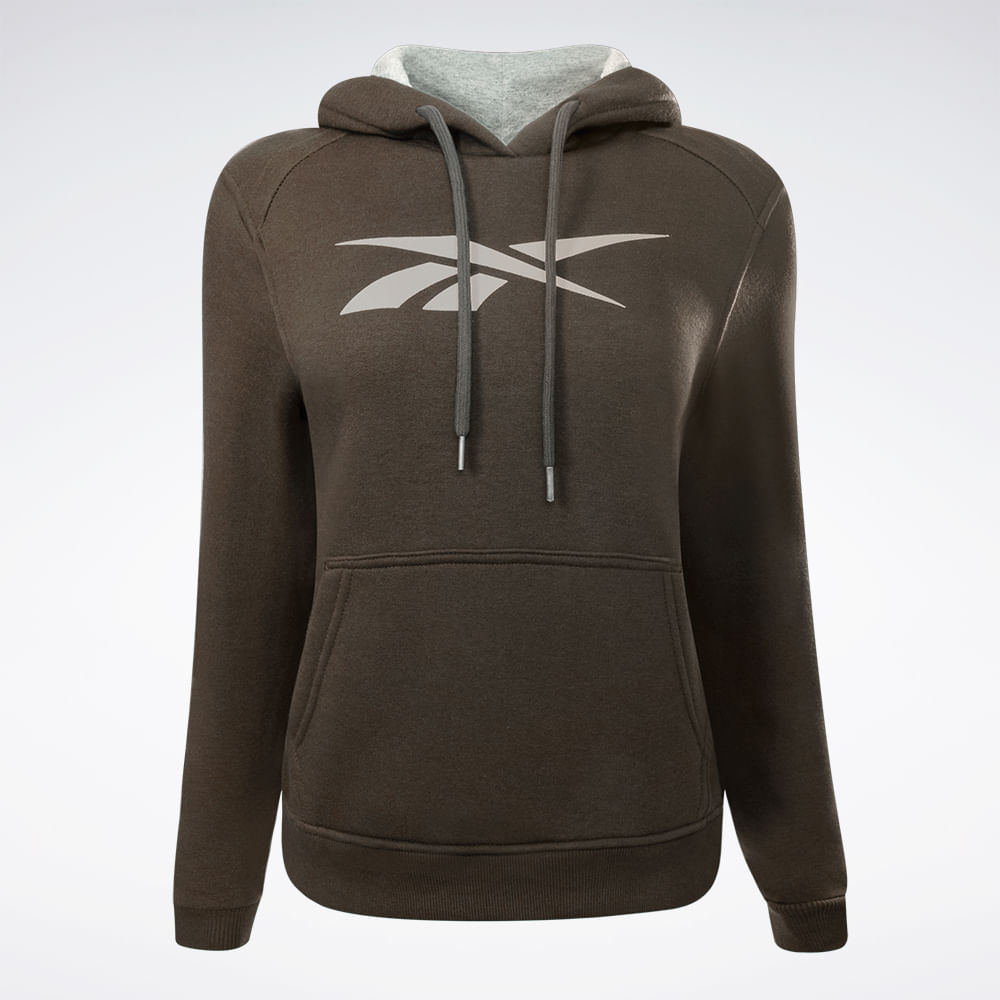 Blusa Reebok Big Vector Com Capuz Feminina