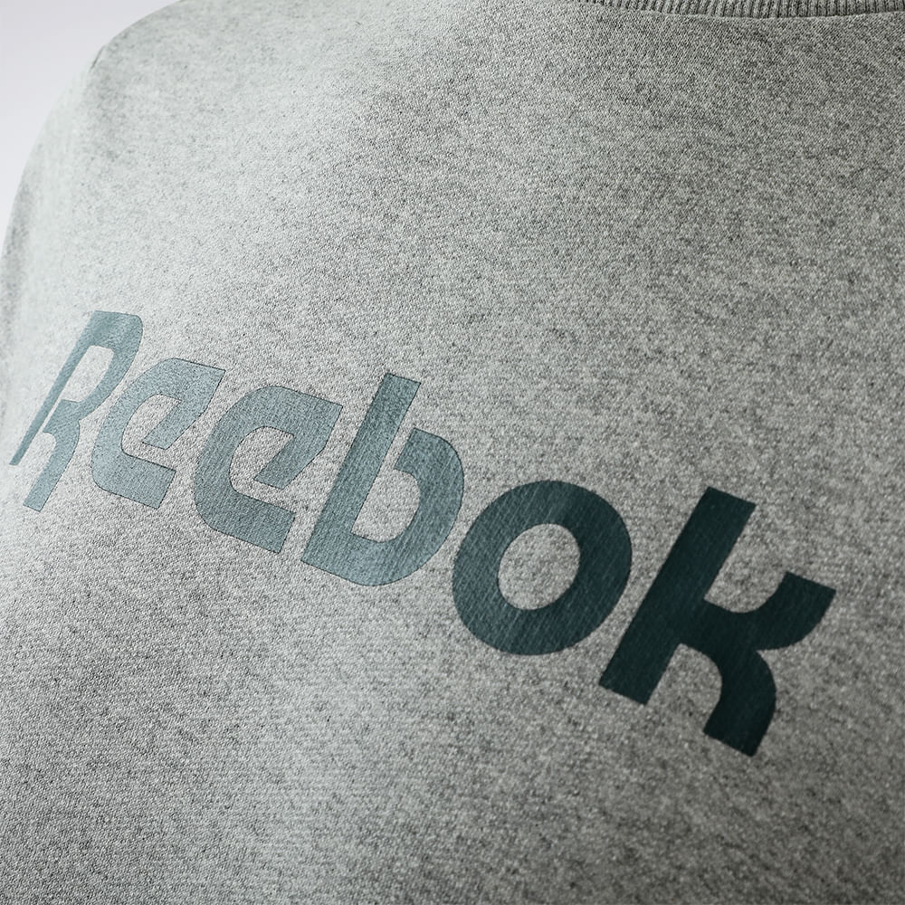 Blusa Reebok Big Logo Linear Crew Masculino