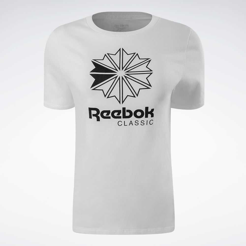 Camiseta Reebok Star Crest Logo Feminina