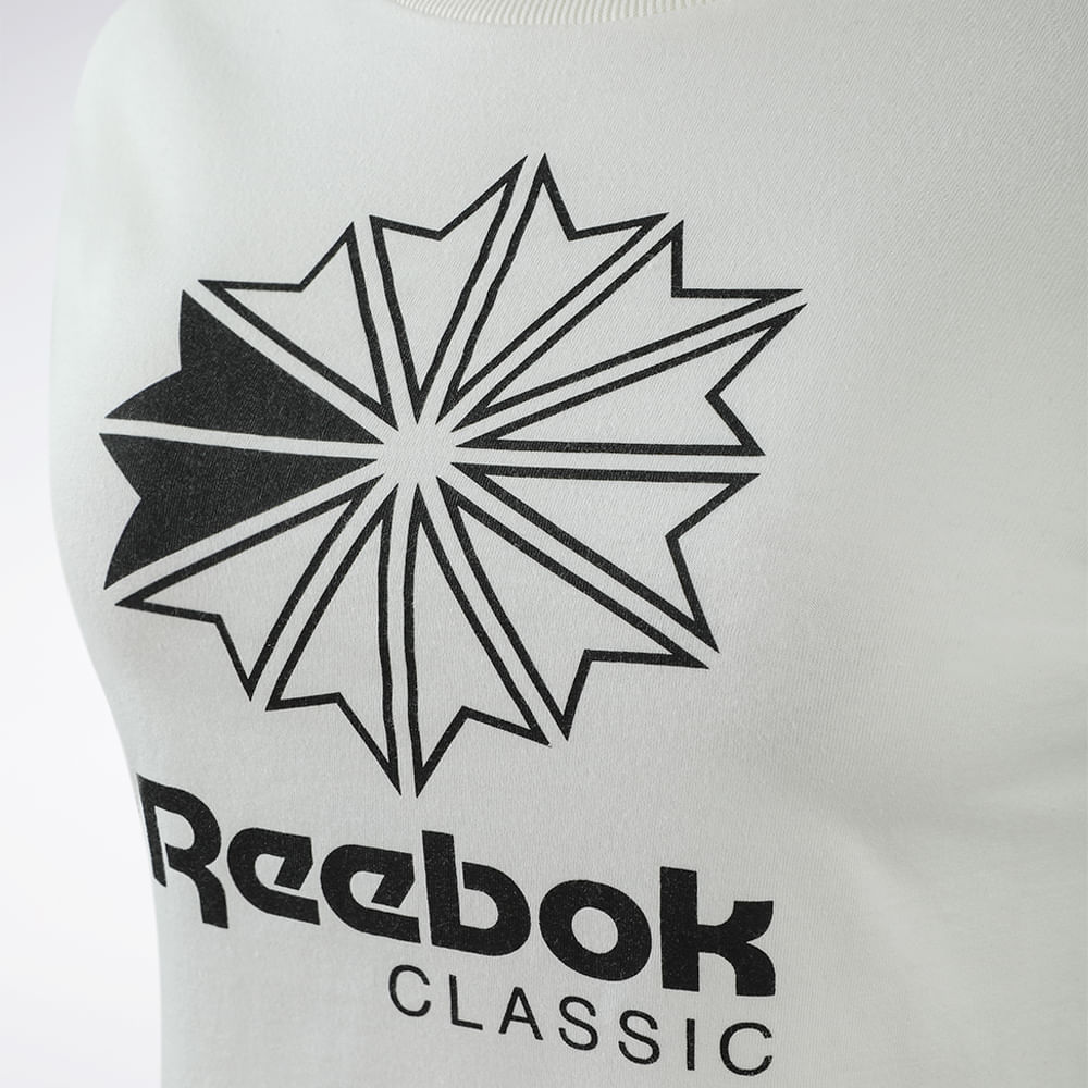 Camiseta Reebok Star Crest Logo Feminina