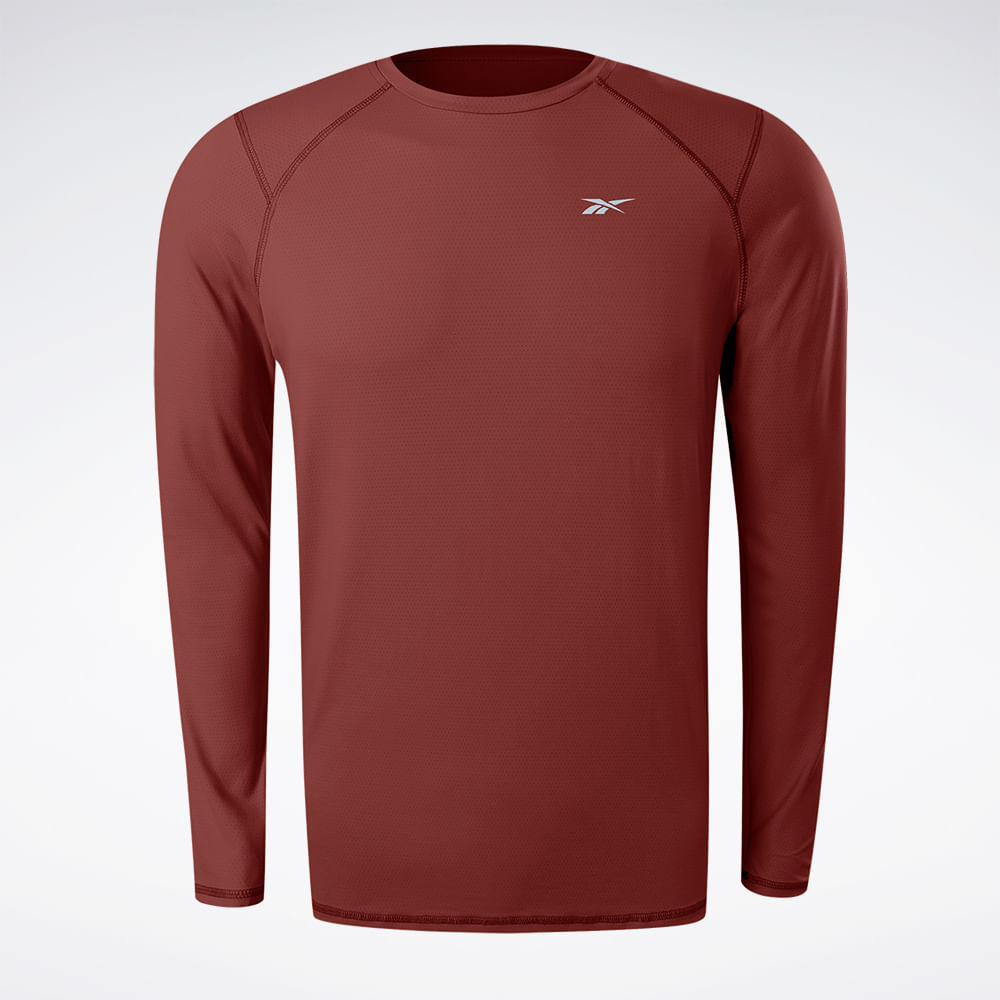 Camiseta Reebok Manga Longa Impact Masculina