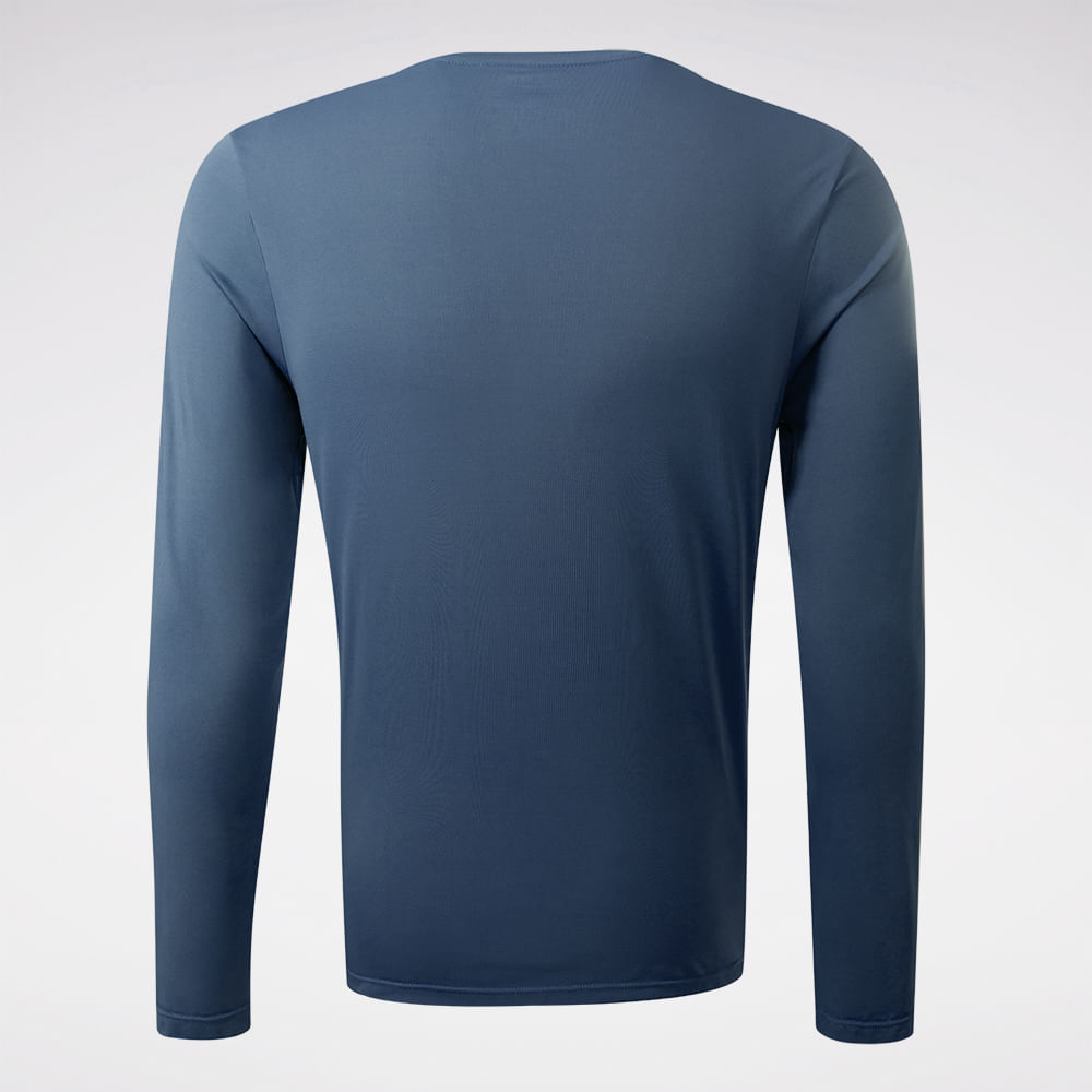 Camiseta Reebok Manga Longa Agile Masculina