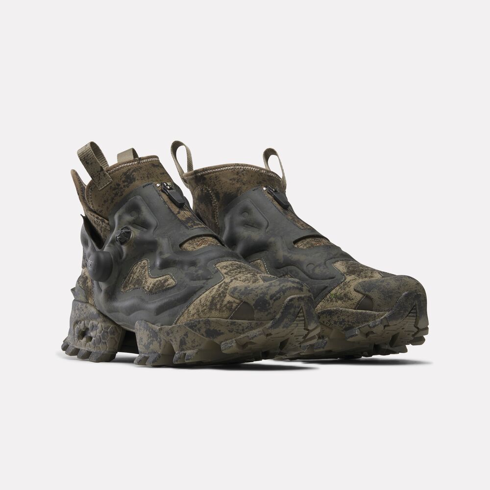 Tênis Reebok Instapump Fury 94 Mid Universal Monster Monstro da Lagoa Negra Masculino