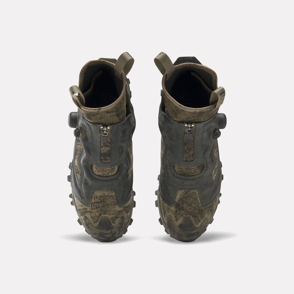 Tênis Reebok Instapump Fury 94 Mid Universal Monster Monstro da Lagoa Negra Masculino