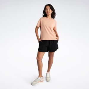 Camiseta Reebok Logo Cropped Feminina