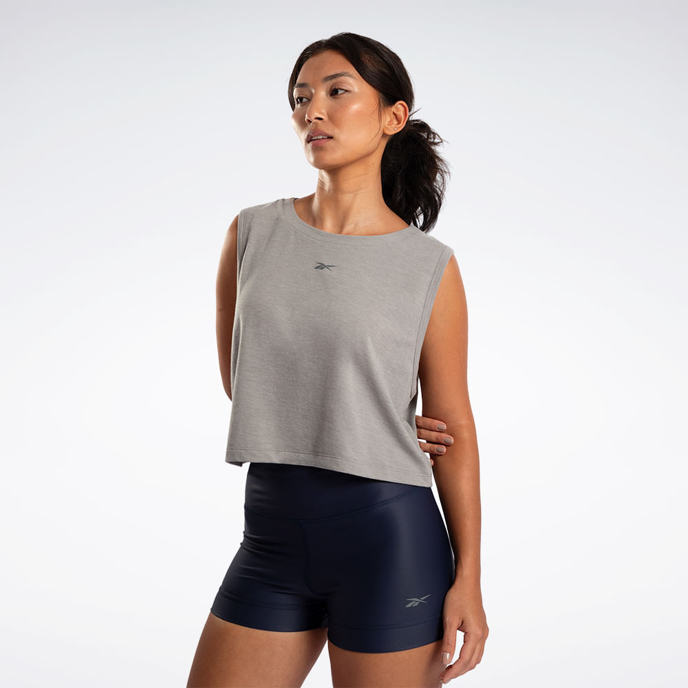 Regata Reebok Train Cropped Feminina