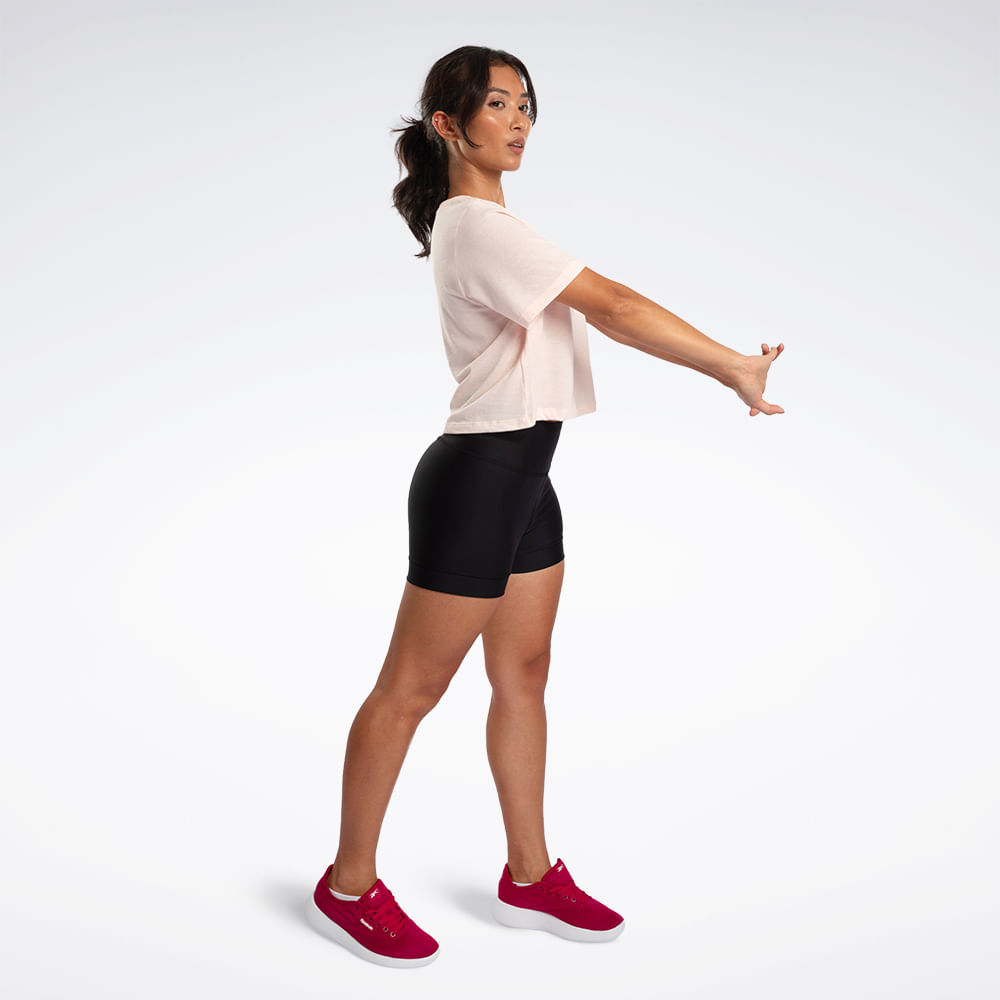 Camiseta Reebok Train Cropped Feminina