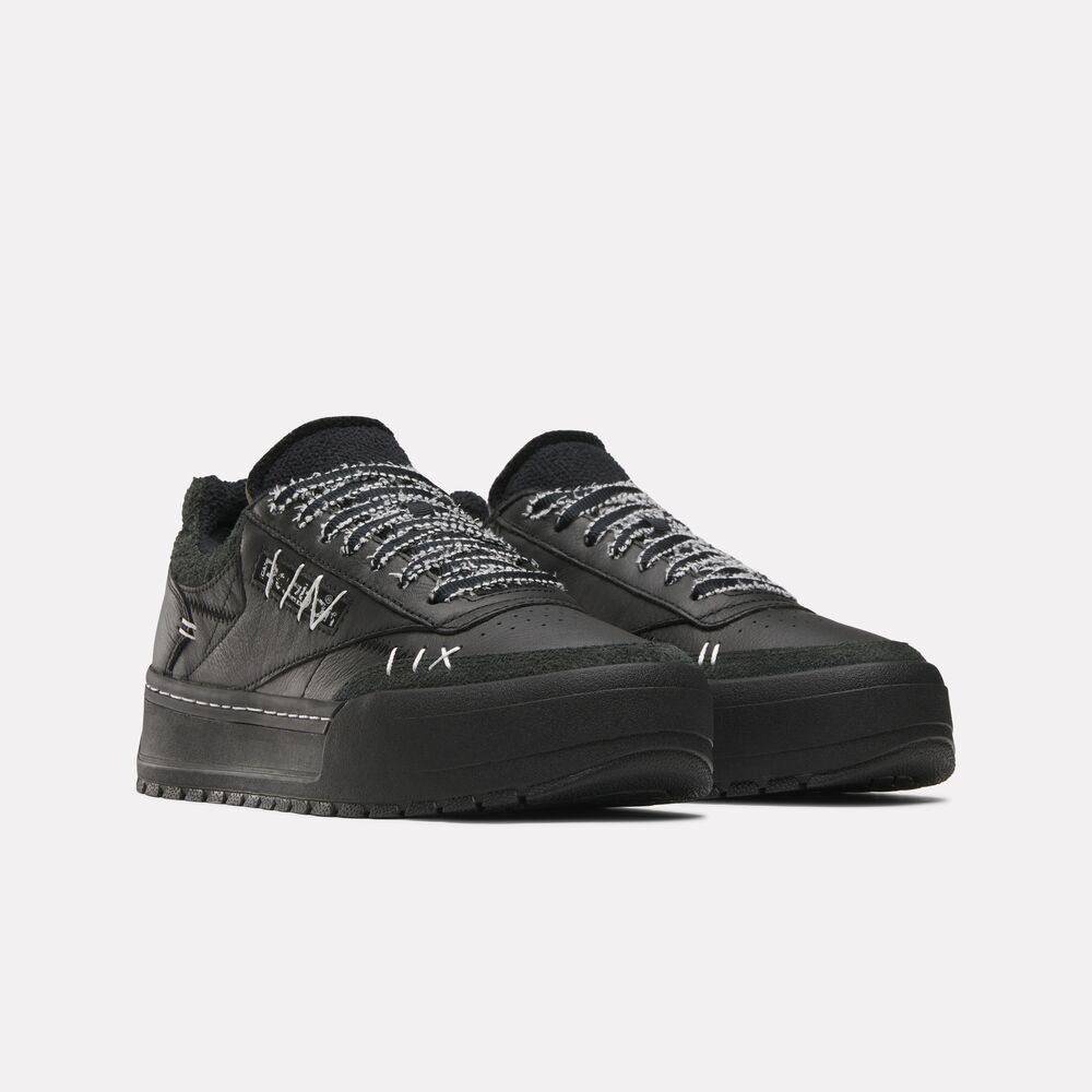 Tênis Reebok Club C Megacourt Universal Monster Noiva do Frankenstein Unissex