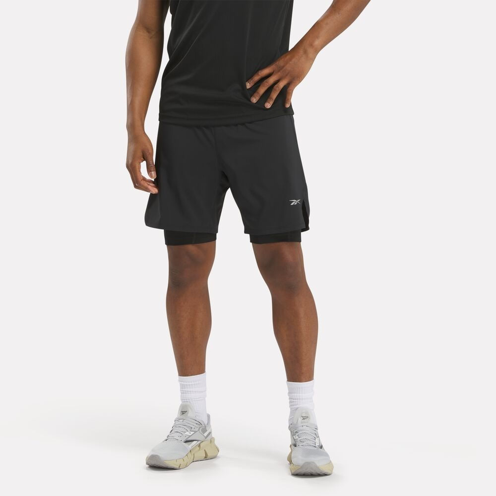 Short Reebok Running 2-1 Masculino