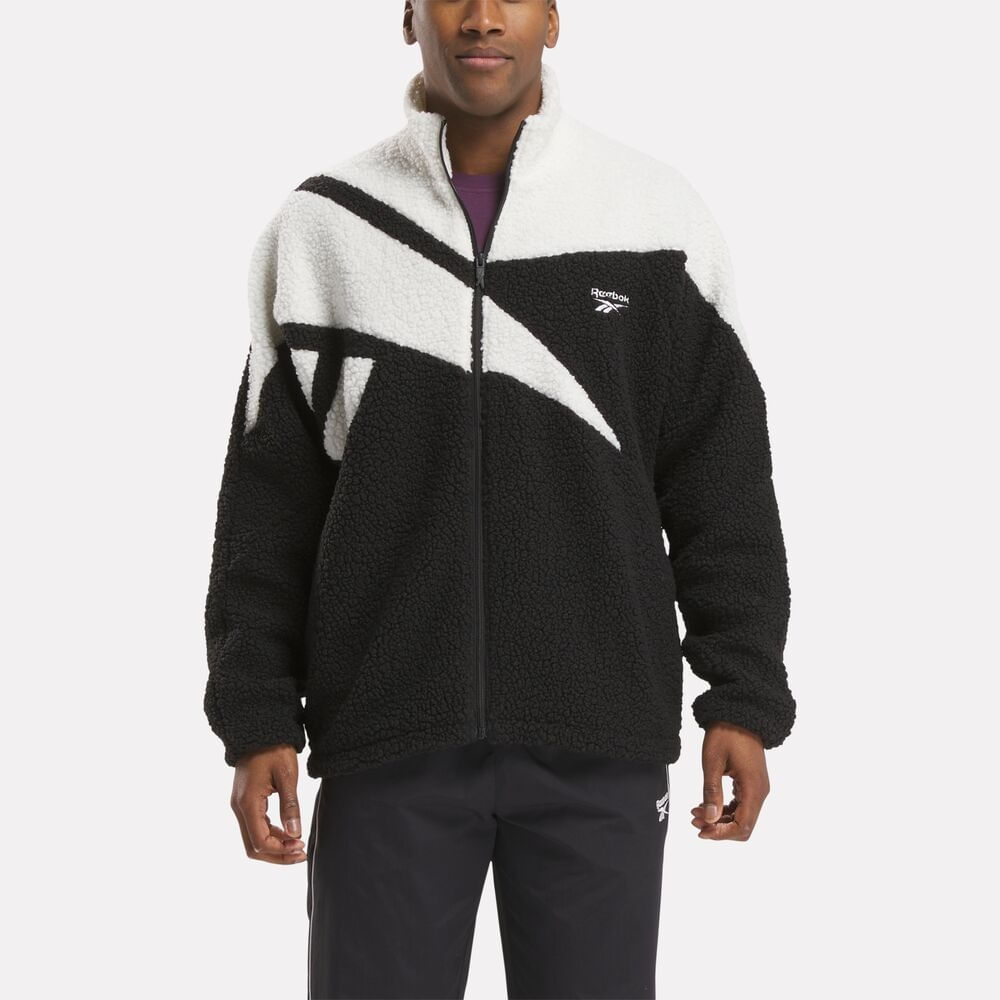 Jaqueta Reebok Classics Franchise Vector Fleece Unissex