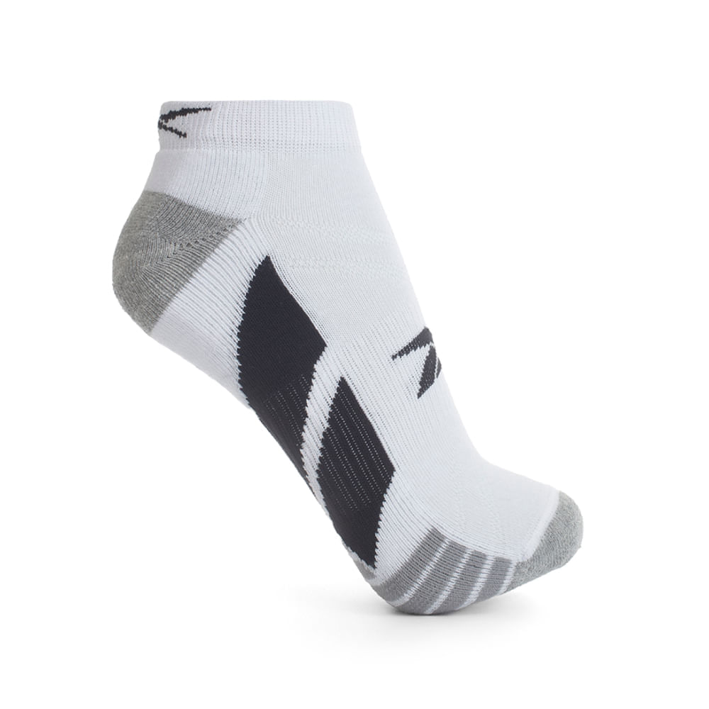Kit 3 Meias Reebok Invisível 1/2 Toalha  Masculino