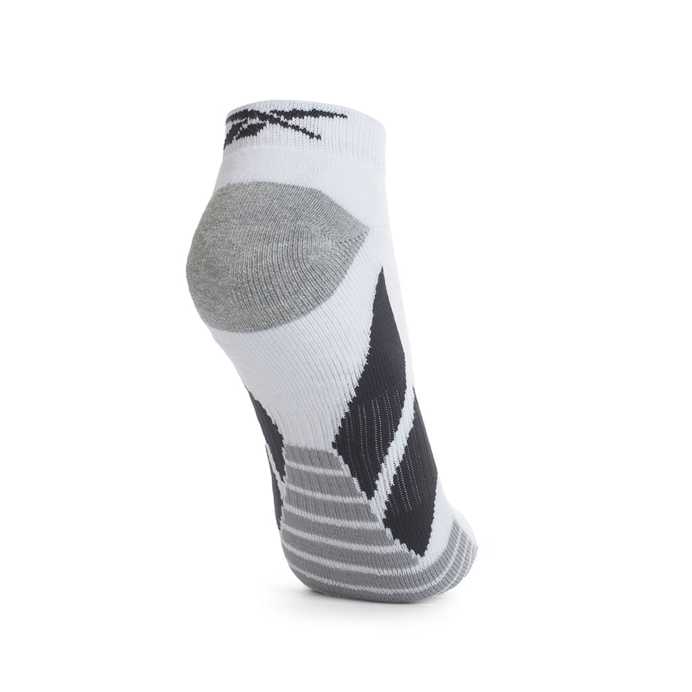 Kit 3 Meias Reebok Invisível 1/2 Toalha  Masculino