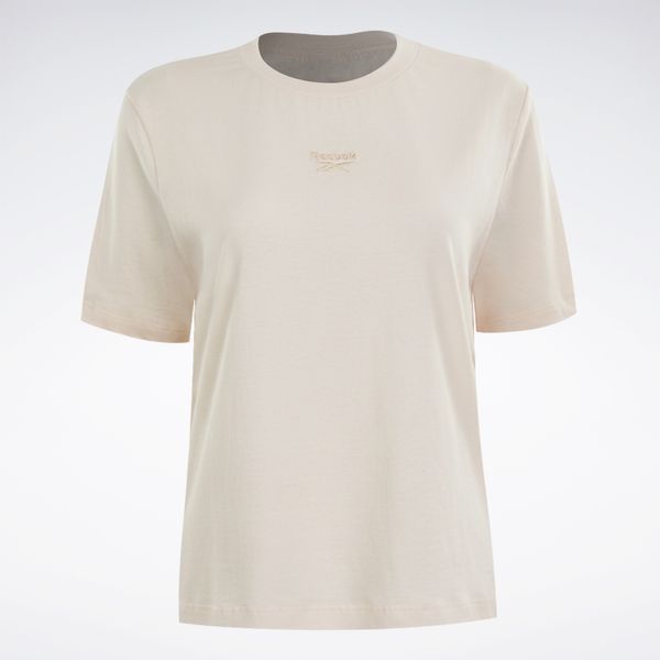 Camiseta Reebok Logo Cropped Feminina