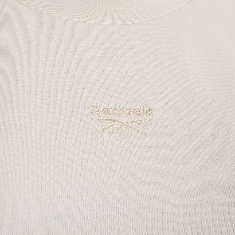 Camiseta Reebok Logo Cropped Feminina