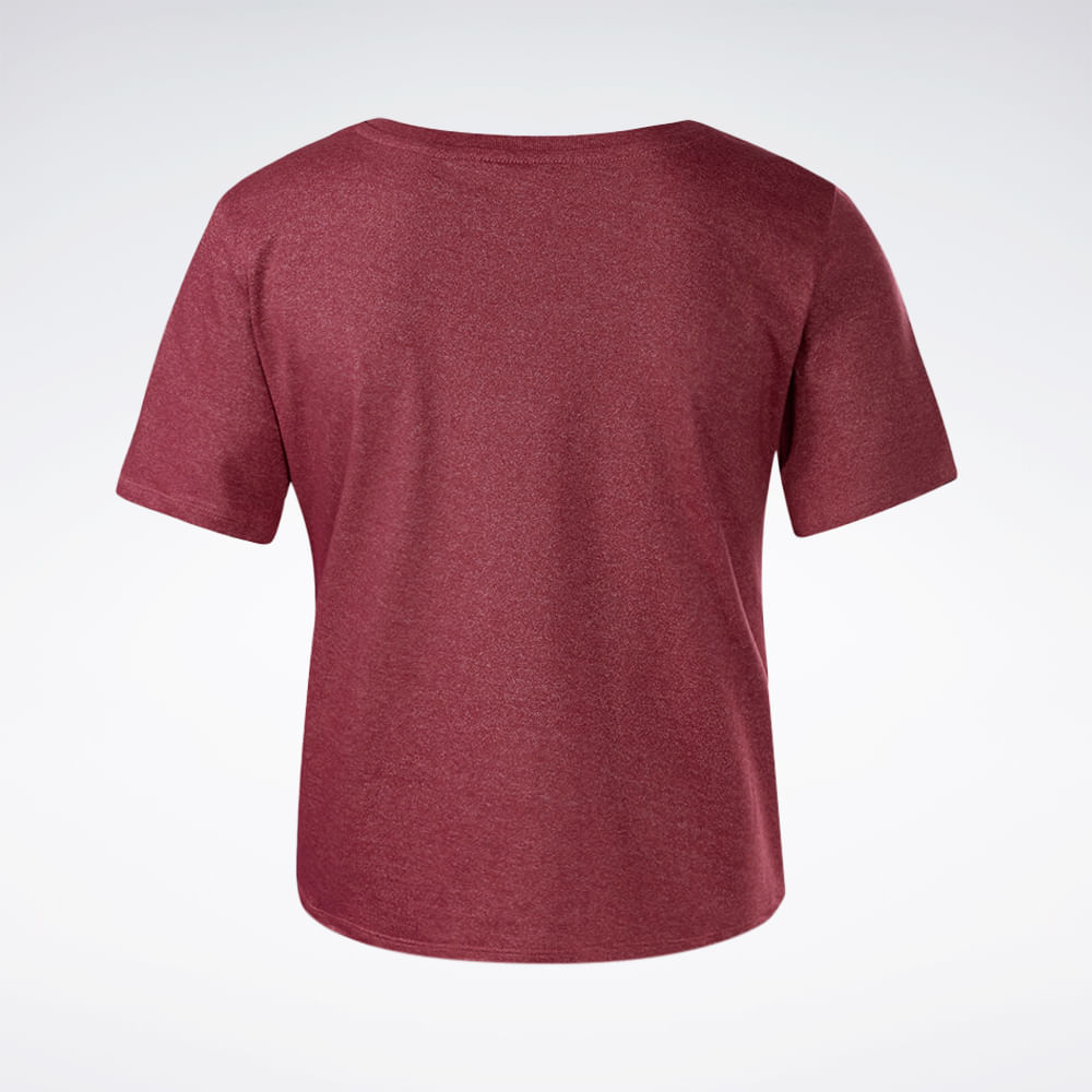 Camiseta Reebok Train Cropped Feminina