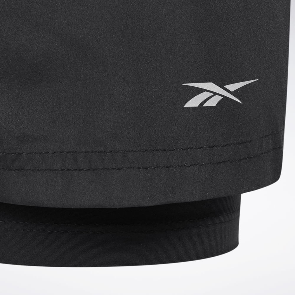 Short Reebok 2N1 5 Agile Masculino